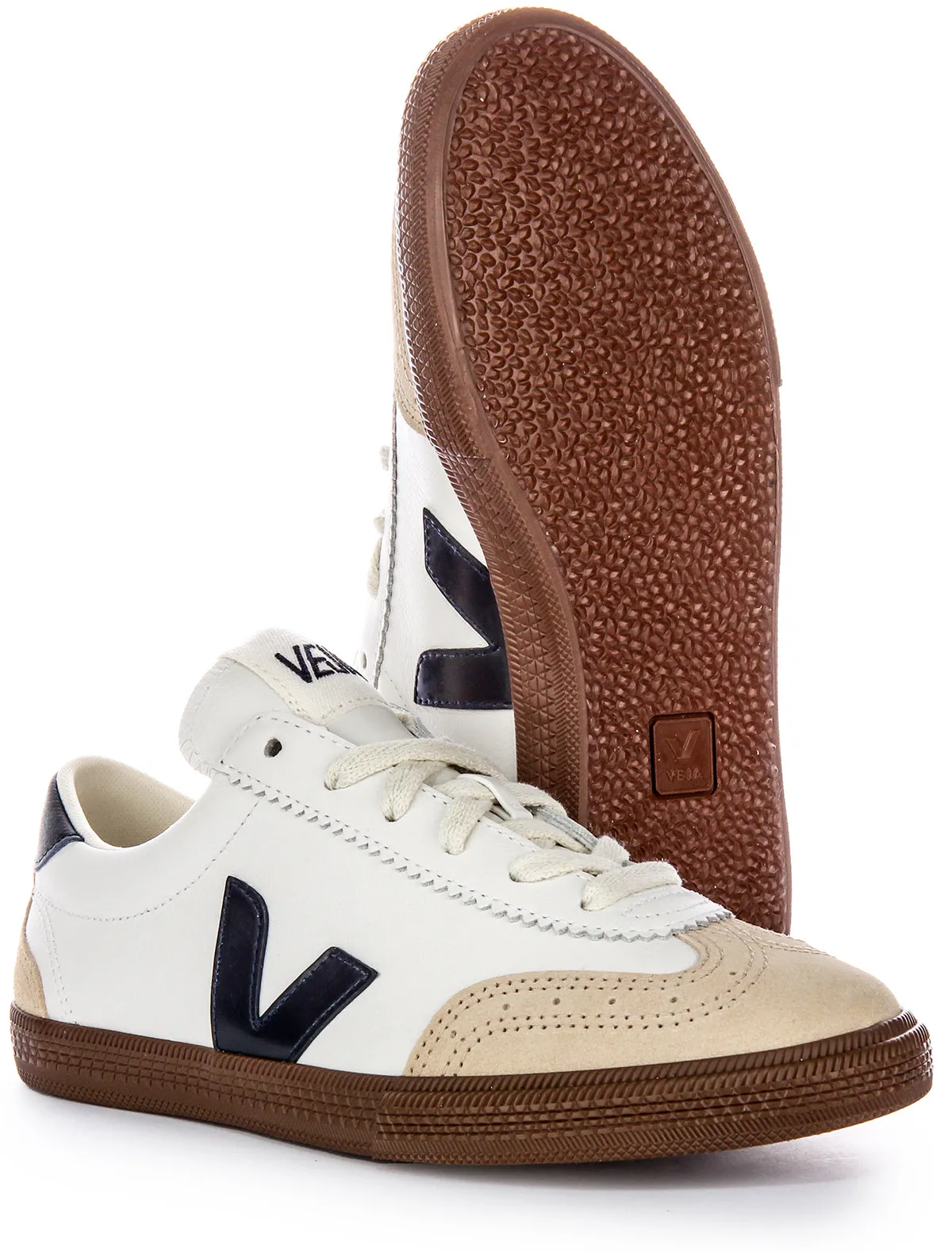 Veja Volley In White Navy For Men