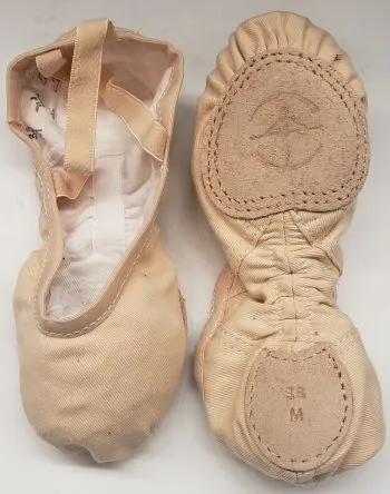 Vesta -- Stretch Canvas Split Sole Ballet