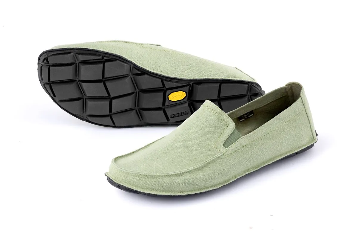 Vibram One Quarter MOC Mens Shoes Minimalist Footwear - Epsom Green