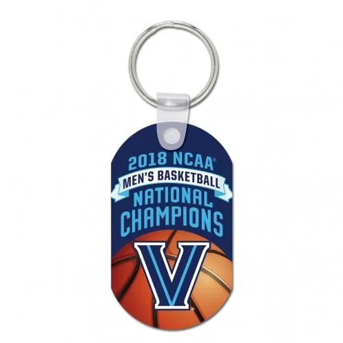 Villanova Wildcats 2018 Basketball National Champions Aluminum Keychain