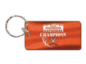 Virginia Cavaliers 2019 Basketball National Champions Glitter Key Ring