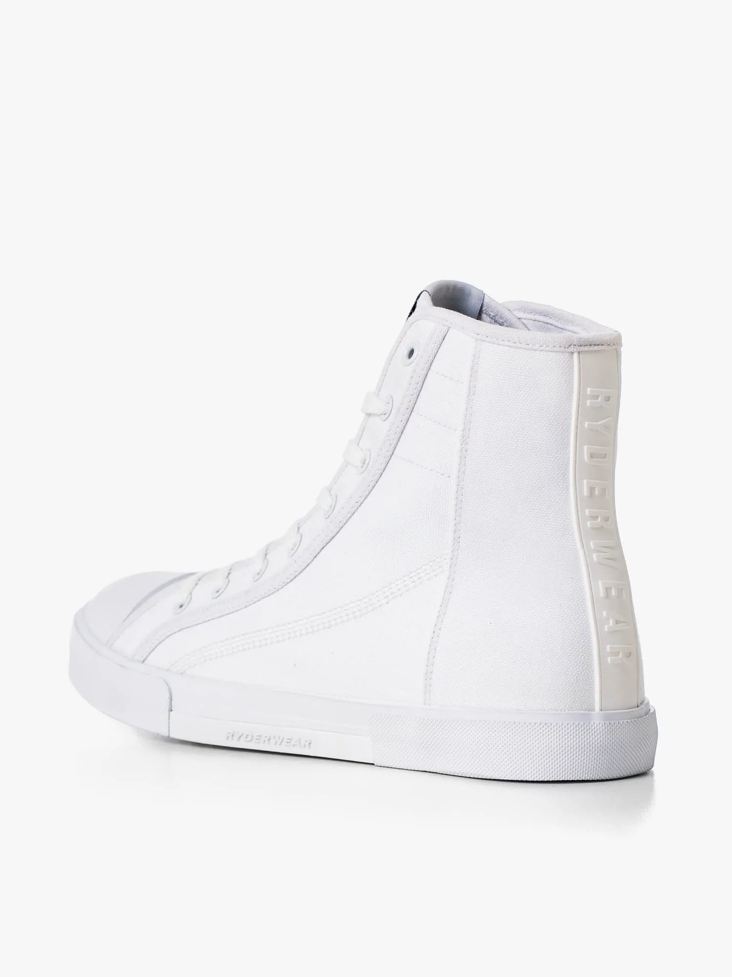 Vulcanised High Top - White