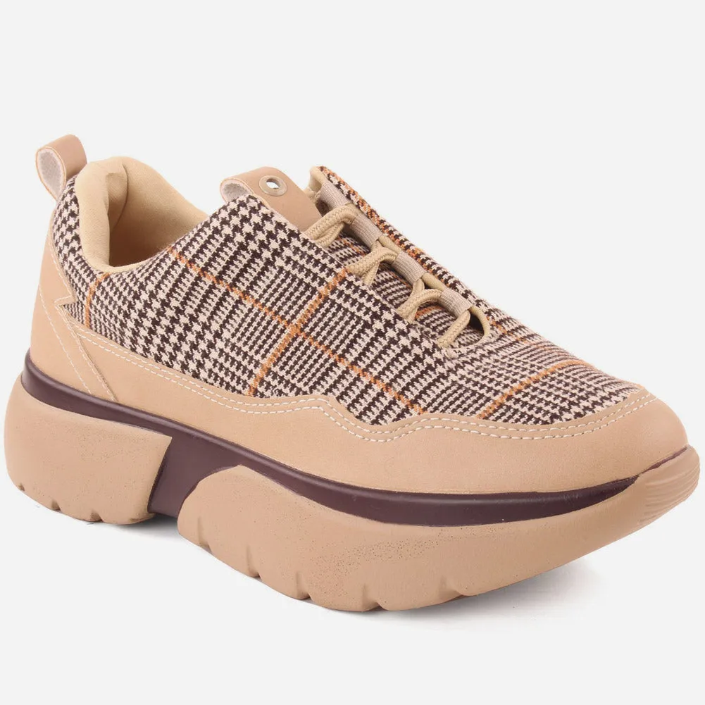 Women "ROMY" Lace Up Trainers