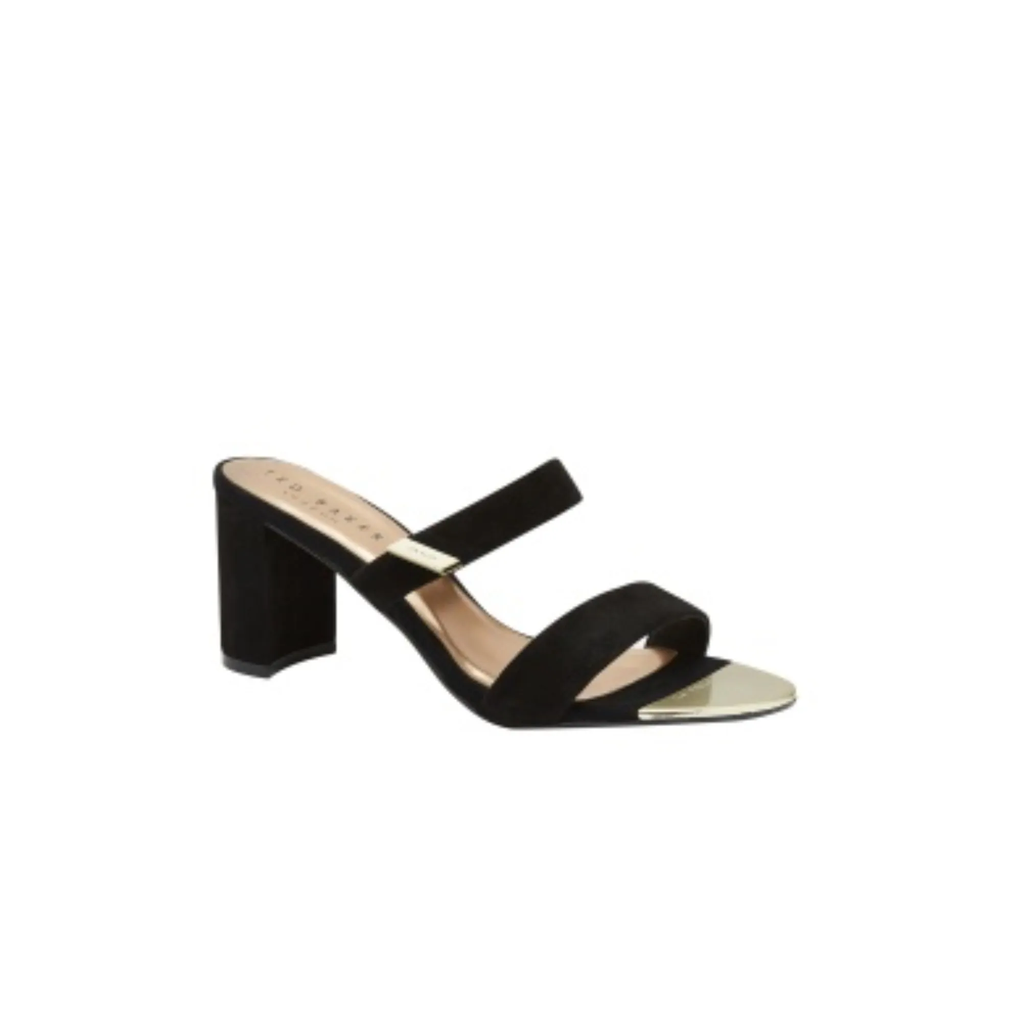 Women Rajora-Heeled Mule Sandal - Black