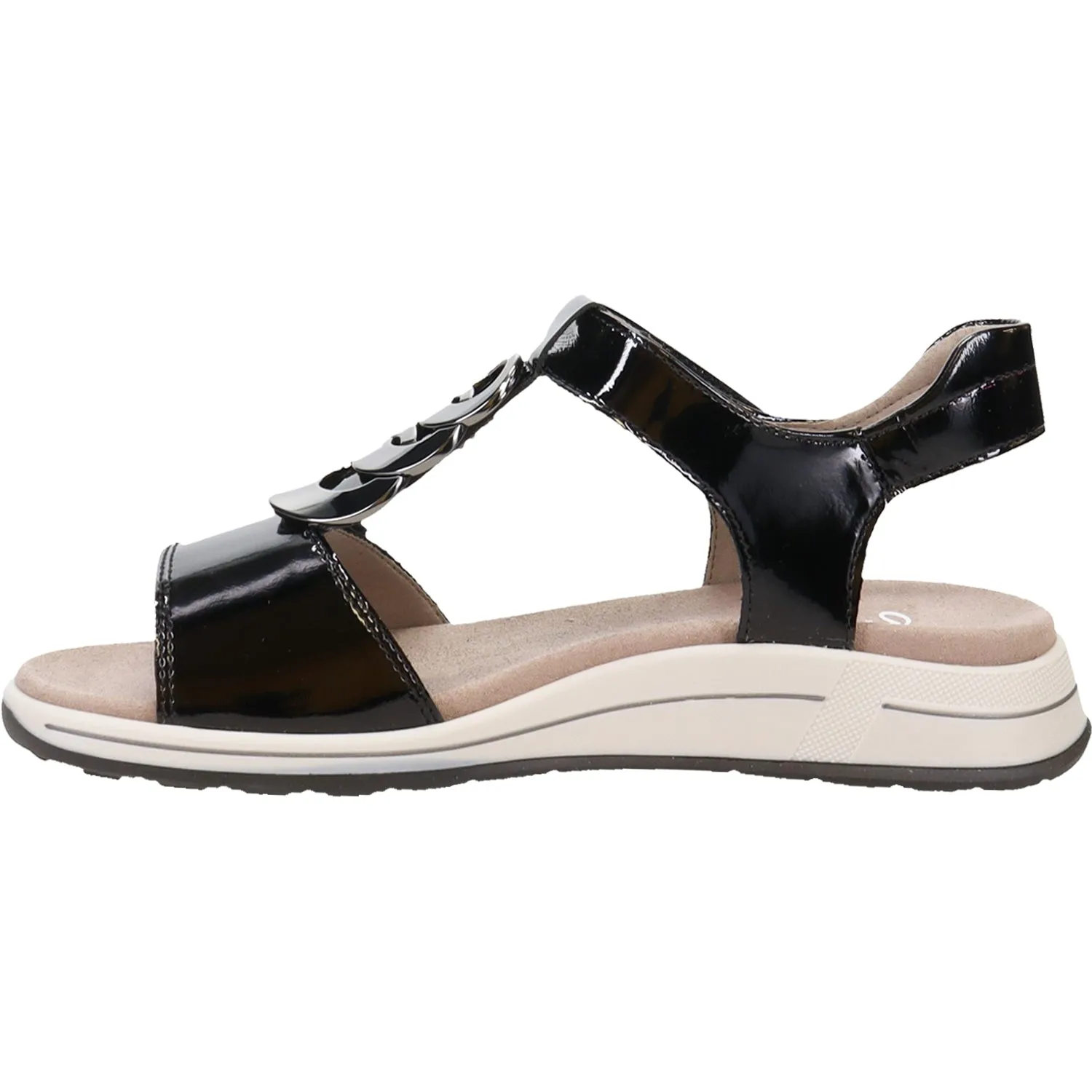 Women's Ara Oregon Black Patent