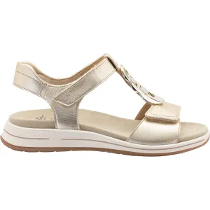 Women's Ara Oregon Platinum Metallic Leather