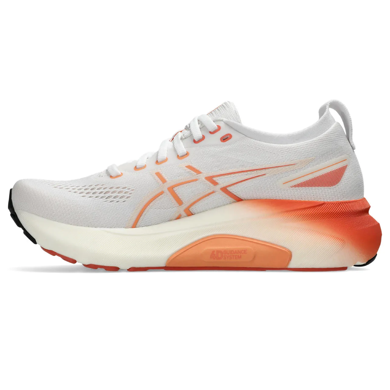 WOMEN'S KAYANO 31 - B - 100 WHITE/FADED ORANGE