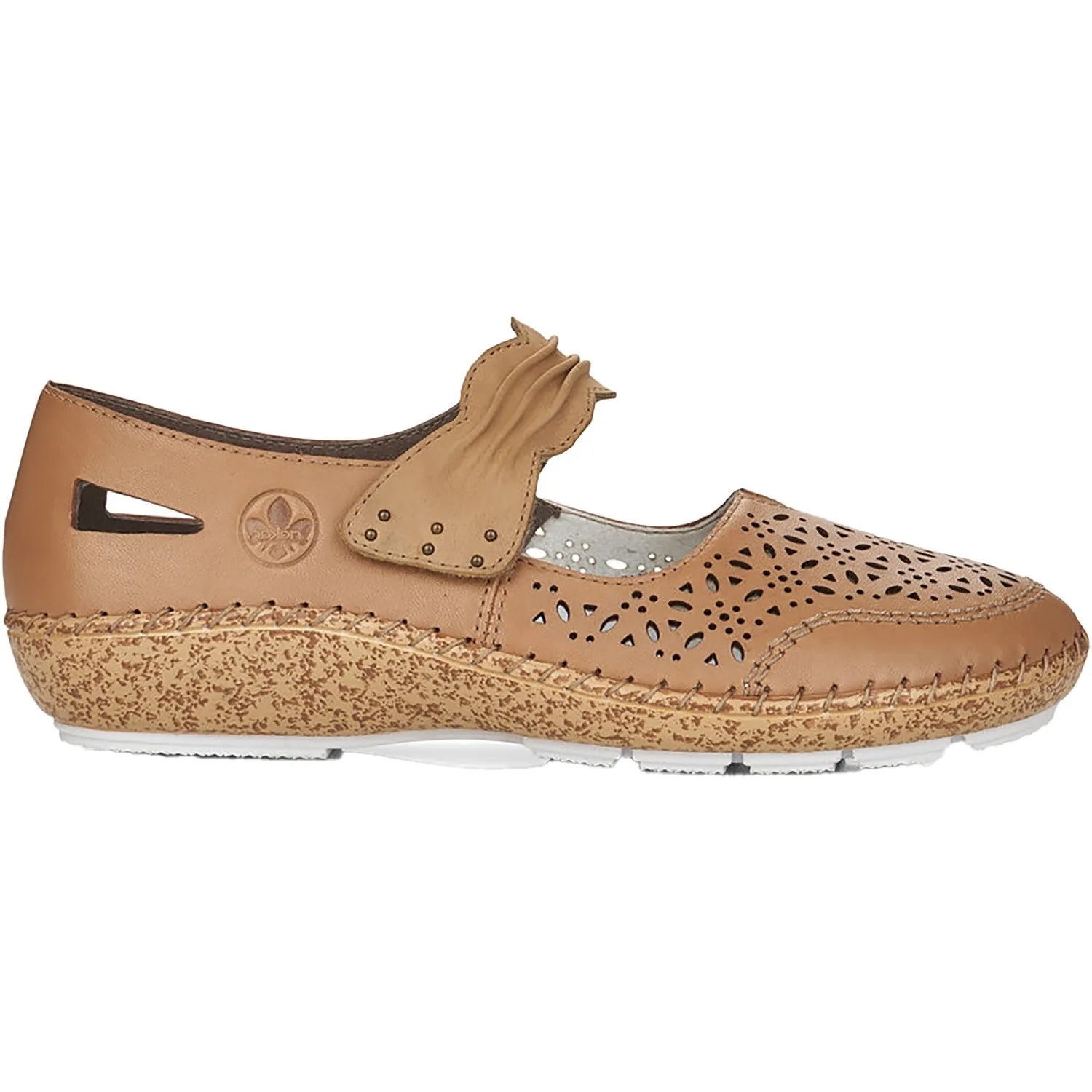 Women's Rieker 44896-60 Cindy 96 Sand/Sand Leather